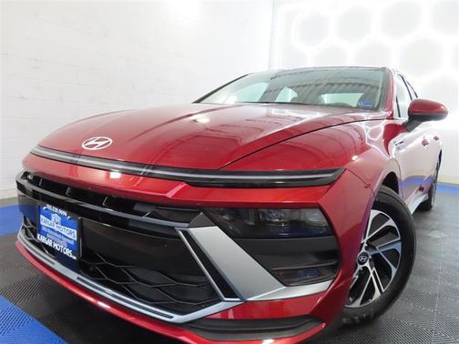 Red 2026 Hyundai SONATA Hybrid Blue