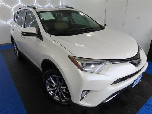 White 2016 Toyota RAV4 Limited
