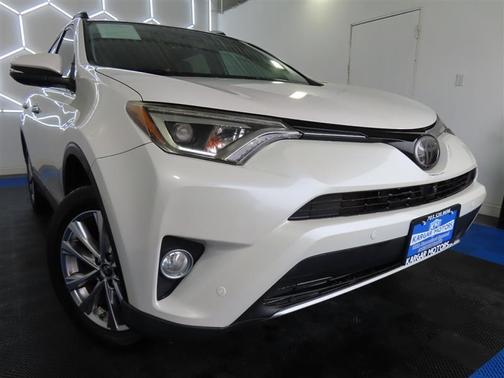White 2016 Toyota RAV4 Limited