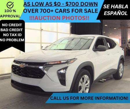 White 2024 Chevrolet Trax LS
