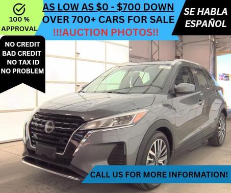 Gray 2024 Nissan Kicks SV