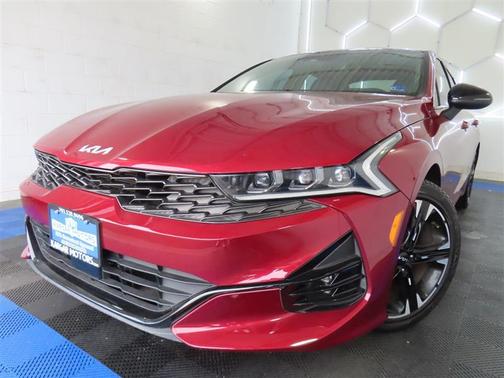 Red 2024 Kia K5 GT-Line