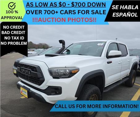 White 2017 Toyota Tacoma TRD Pro