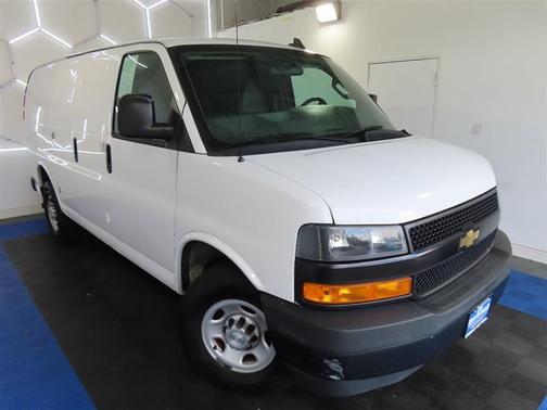 White 2021 Chevrolet Express 2500 Work Van