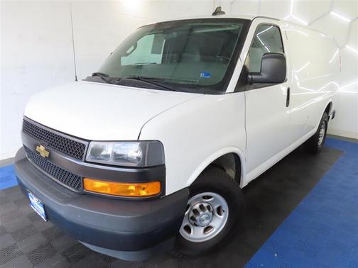 White 2021 Chevrolet Express 2500 Work Van