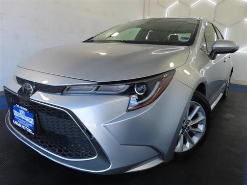 Silver 2020 Toyota Corolla XLE
