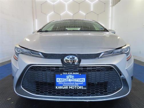 Silver 2020 Toyota Corolla XLE