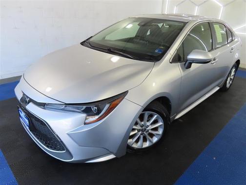 Silver 2020 Toyota Corolla XLE