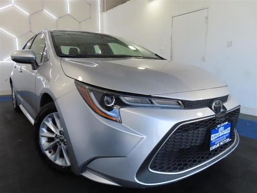 Silver 2020 Toyota Corolla XLE