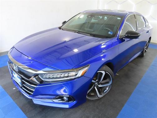 Blue 2022 Honda Accord Sport 2.0T