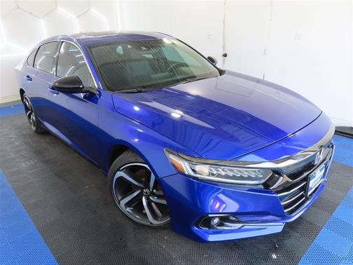 Blue 2022 Honda Accord Sport 2.0T