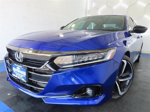 Blue 2022 Honda Accord Sport 2.0T