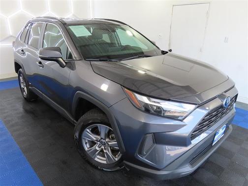 Gray 2024 Toyota RAV4 Hybrid XLE