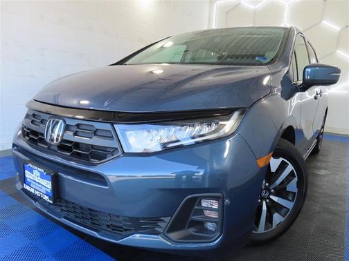 Blue 2025 Honda Odyssey EX-L