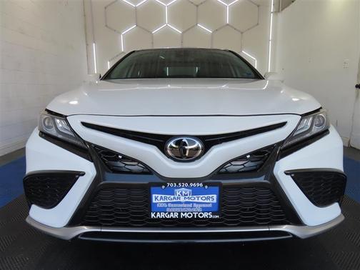 White 2022 Toyota Camry XSE