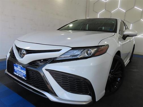 White 2022 Toyota Camry XSE