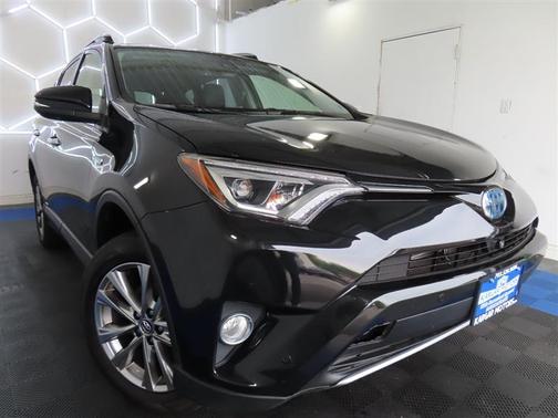 Black 2017 Toyota RAV4 Hybrid Limited