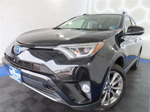 Black 2017 Toyota RAV4 Hybrid Limited
