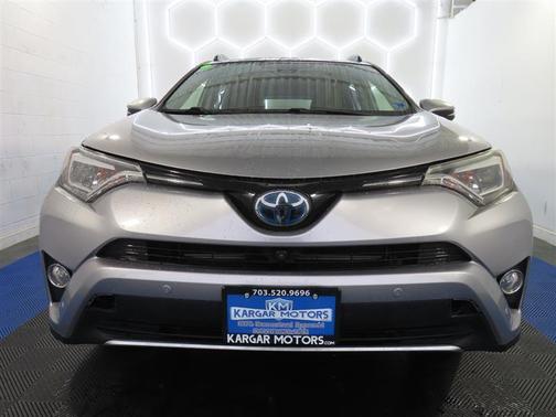 Silver 2018 Toyota RAV4 Hybrid Limited