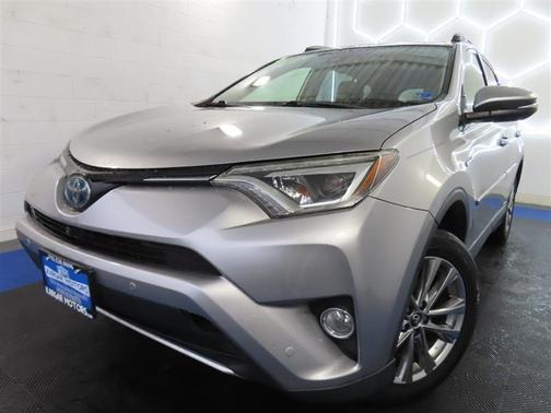Silver 2018 Toyota RAV4 Hybrid Limited