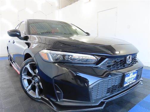 Black 2025 Honda Civic Hybrid