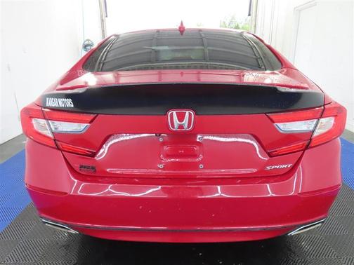 Red 2018 Honda Accord Sport