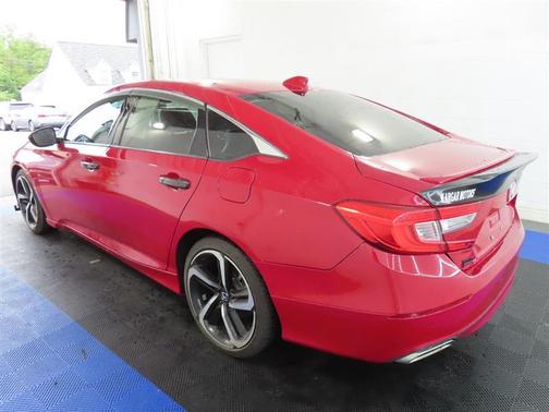 Red 2018 Honda Accord Sport