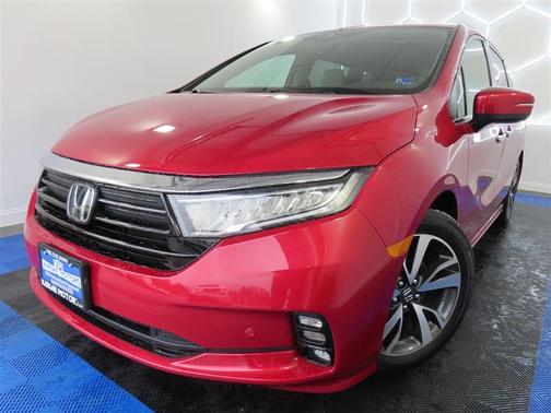 Red 2024 Honda Odyssey Touring
