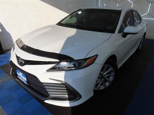 White 2023 Toyota Camry LE