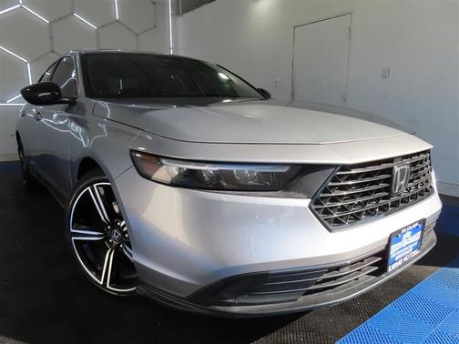 Silver 2024 Honda Accord Hybrid Sport