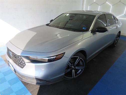 Silver 2024 Honda Accord Hybrid Sport