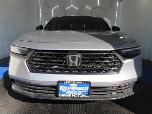 Silver 2024 Honda Accord Hybrid Sport