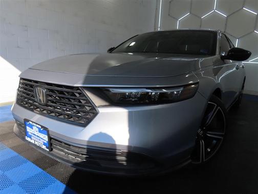 Silver 2024 Honda Accord Hybrid Sport