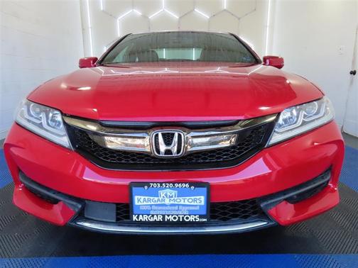 Red 2016 Honda Accord EX-L