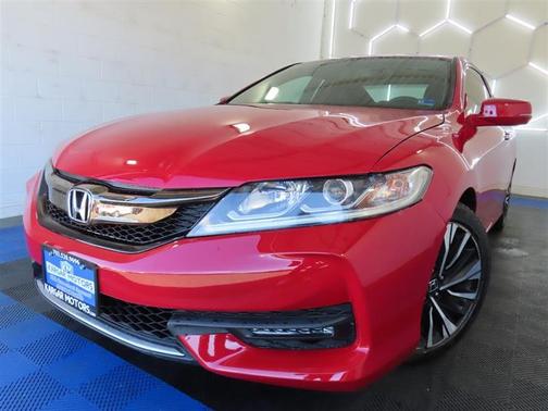 Red 2016 Honda Accord EX-L