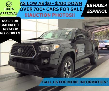 Black 2018 Toyota Tacoma TRD Sport