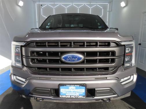 Gray 2021 Ford F-150 Lariat