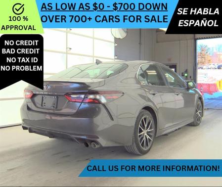 Gray 2022 Toyota Camry SE