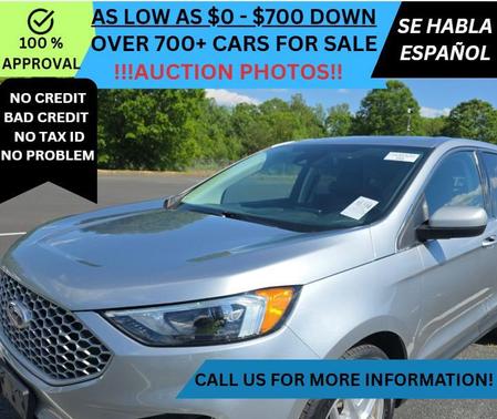 Silver 2023 Ford Edge SEL/ST-LINE
