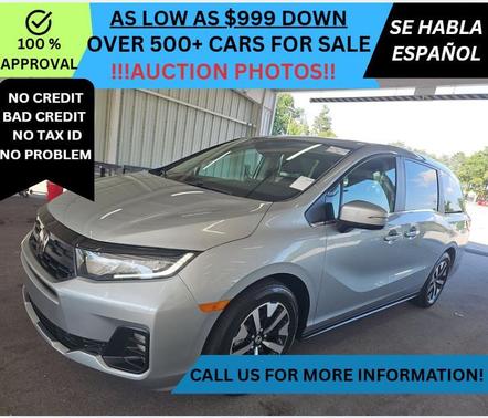 Gray 2025 Honda Odyssey EX-L