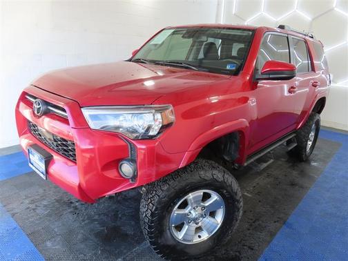 Red 2020 Toyota 4Runner SR5
