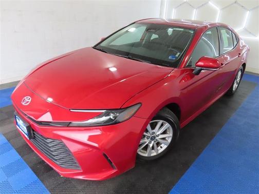 Red 2025 Toyota Camry LE