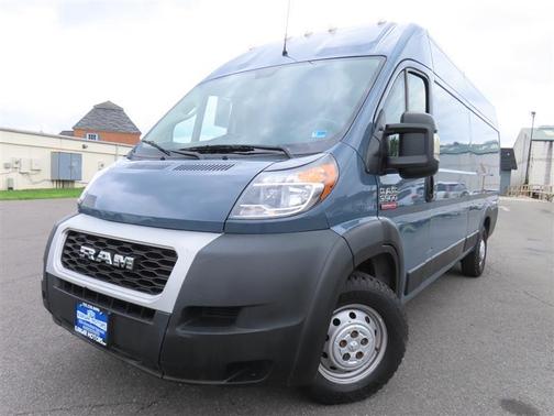 Blue 2020 RAM ProMaster 3500 High Roof
