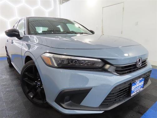 Gray 2023 Honda Civic Sport