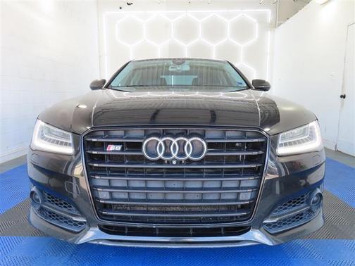 Black 2017 Audi S8 4.0T Plus