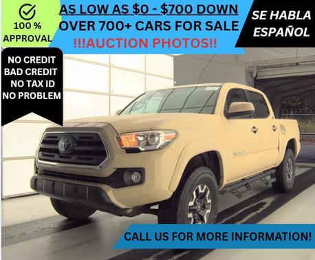 Beige 2018 Toyota Tacoma SR5