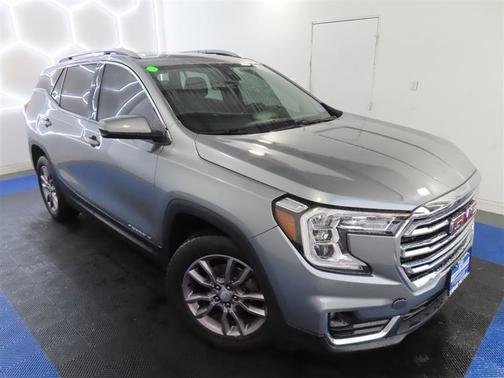 Silver 2023 GMC Terrain SLT