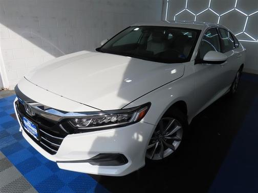 White 2021 Honda Accord LX 1.5T