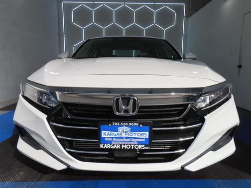White 2021 Honda Accord LX 1.5T