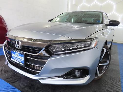 Silver 2022 Honda Accord Sport SE